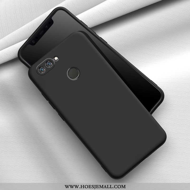 Hoesje Xiaomi Mi 8 Lite Siliconen Bescherming Groen Eenvoudige All Inclusive Anti-fall Jeugd