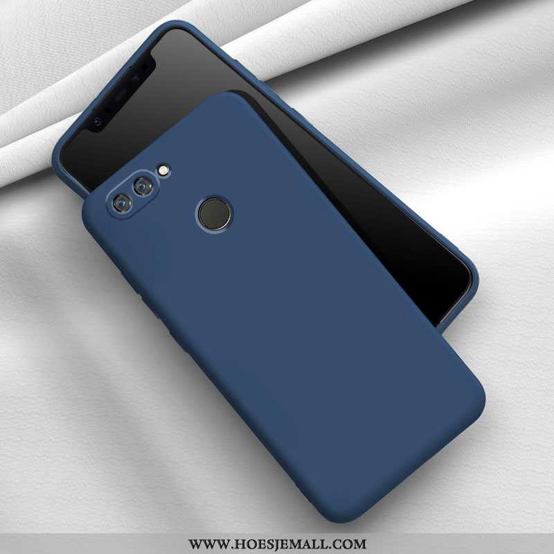 Hoesje Xiaomi Mi 8 Lite Siliconen Bescherming Groen Eenvoudige All Inclusive Anti-fall Jeugd