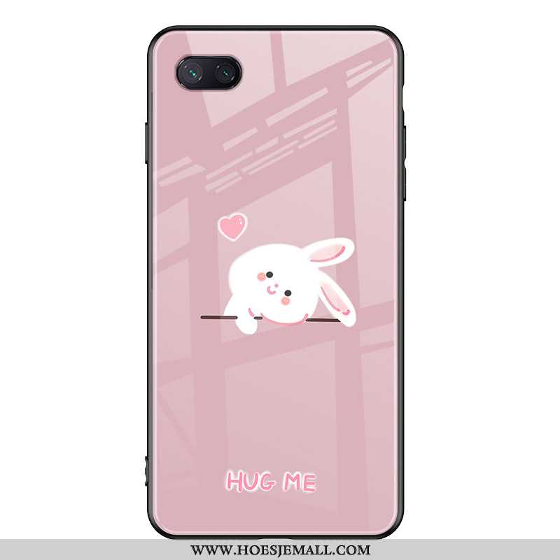 Hoes Xiaomi Mi 8 Lite Bescherming Spotprent Mini All Inclusive Hoesje Anti-fall Roze