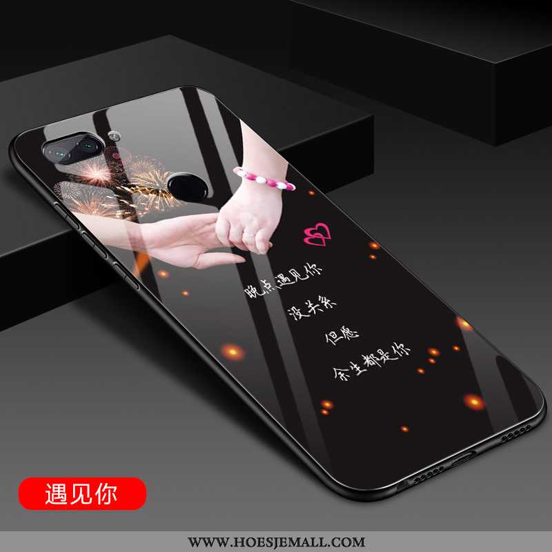 Hoes Xiaomi Mi 8 Lite Zacht Siliconen Roze Hoesje Bescherming Hard