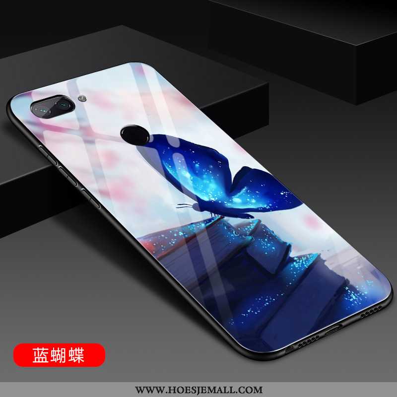 Hoes Xiaomi Mi 8 Lite Zacht Siliconen Roze Hoesje Bescherming Hard