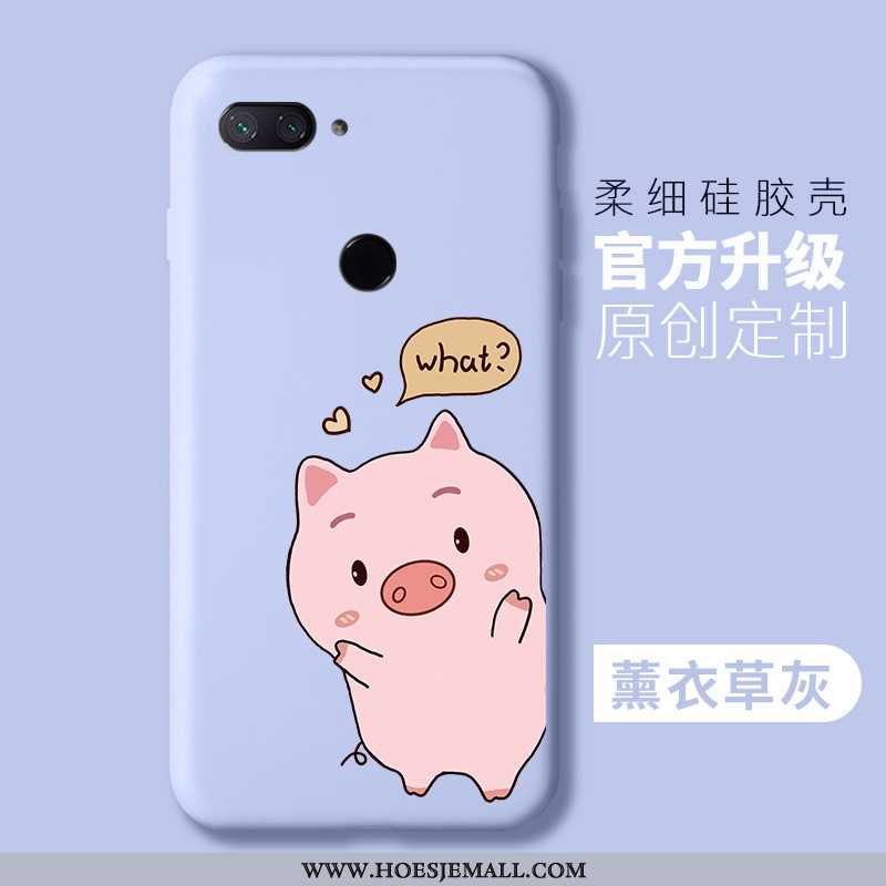 Hoes Xiaomi Mi 8 Lite Persoonlijk Trend Mini Anti-fall Mobiele Telefoon Licht Roze