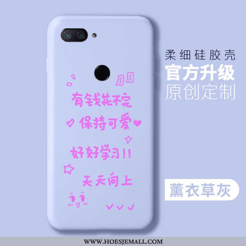 Hoes Xiaomi Mi 8 Lite Persoonlijk Trend Mini Anti-fall Mobiele Telefoon Licht Roze