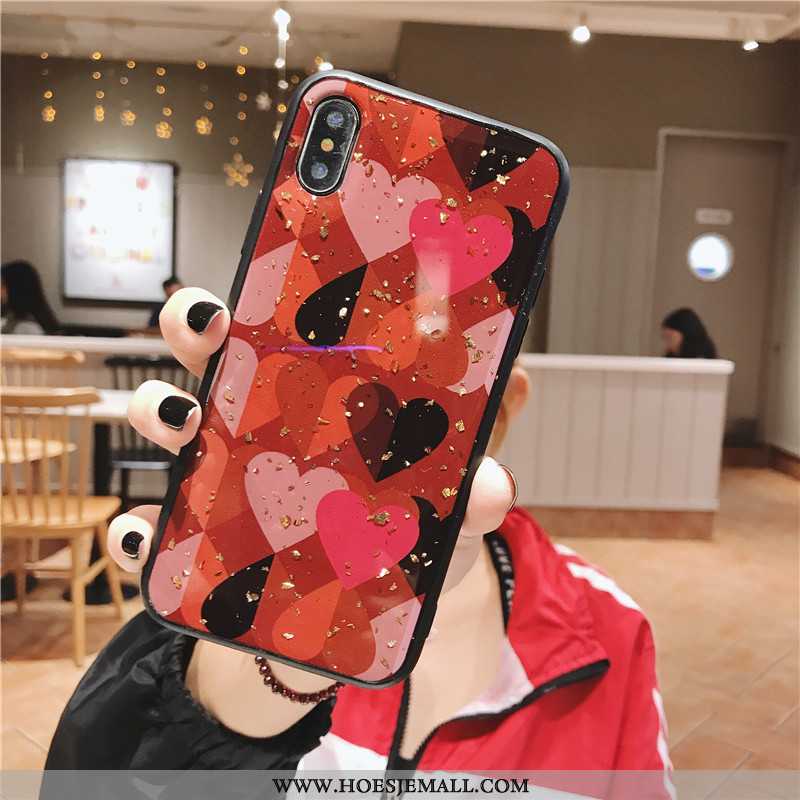 Hoesje Xiaomi Mi 8 Pro Siliconen Bescherming Mobiele Telefoon Lovers Liefde Hoes All Inclusive Rood