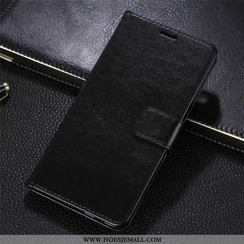 Hoes Xiaomi Mi 8 Pro Leren Hoesje Bescherming Rood Mobiele Telefoon Clamshell Mini Anti-fall Bruin