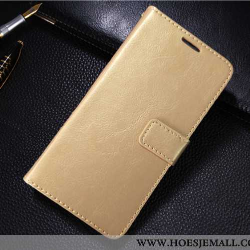 Hoes Xiaomi Mi 8 Pro Leren Hoesje Bescherming Rood Mobiele Telefoon Clamshell Mini Anti-fall Bruin