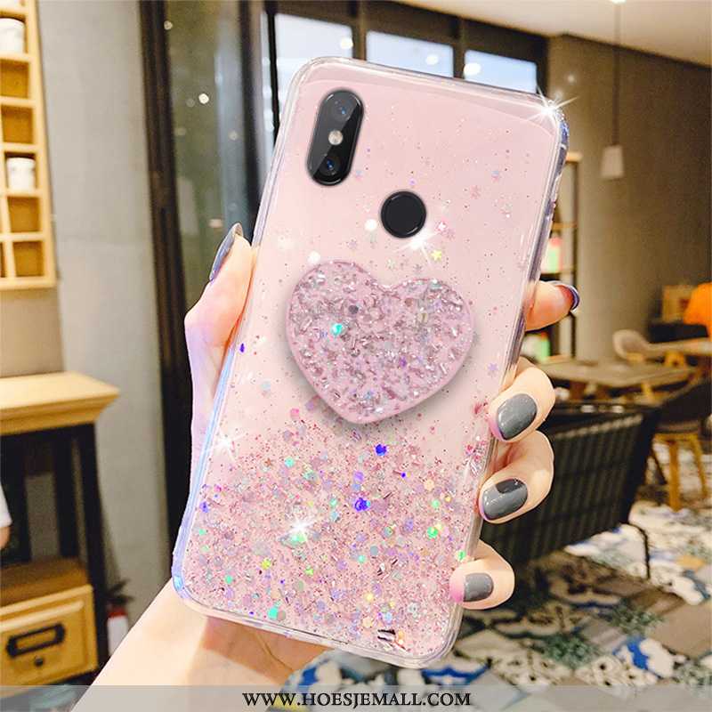 Hoesje Xiaomi Mi 8 Schrobben Bescherming Hoes Nieuw Drijfzand All Inclusive Anti-fall Witte