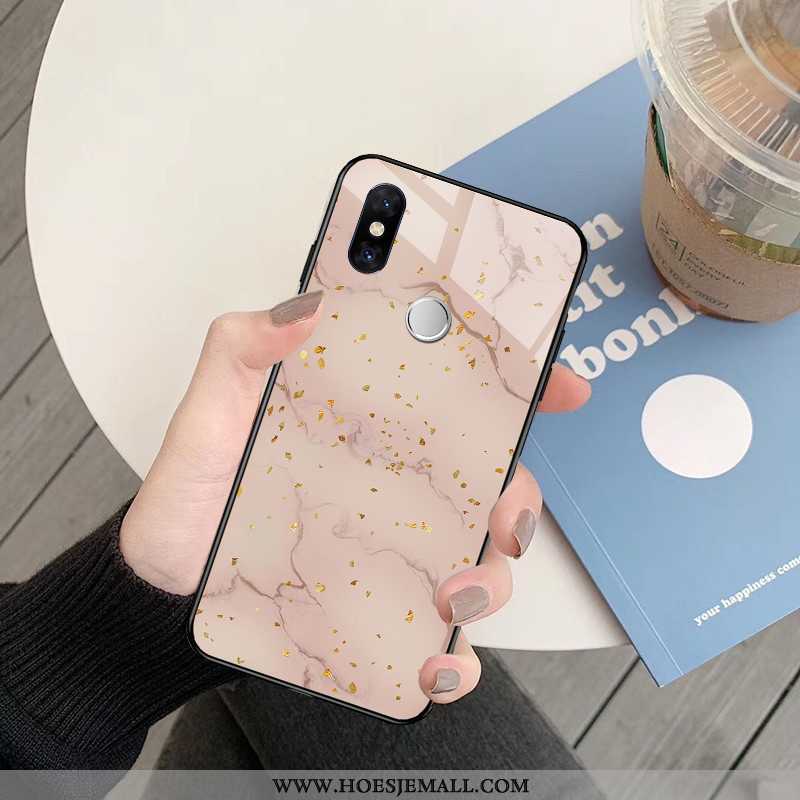 Hoes Xiaomi Mi 8 Dun Siliconen Bloemen Mode Scheppend Spotprent Mini Witte