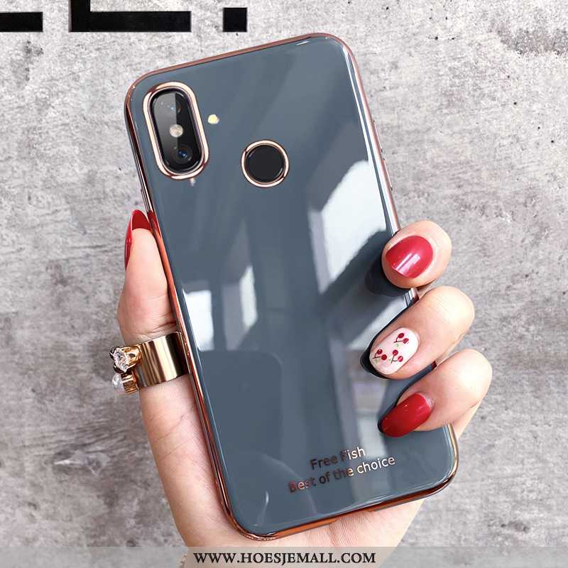 Hoes Xiaomi Mi 8 Siliconen Bescherming Patroon Scheppend Mooie Persoonlijk Mobiele Telefoon Groen