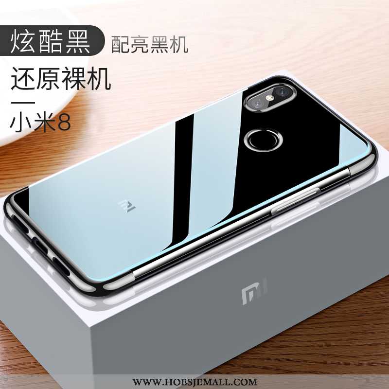 Hoes Xiaomi Mi 8 Bescherming Doorzichtig Persoonlijk Dun All Inclusive Mobiele Telefoon Siliconen Ro