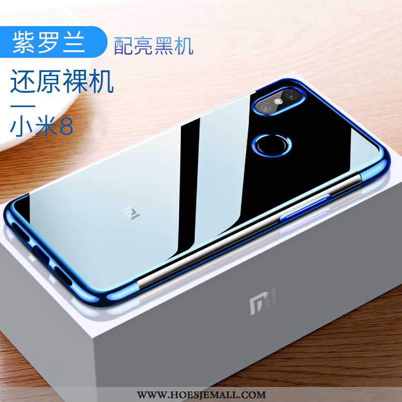 Hoes Xiaomi Mi 8 Bescherming Doorzichtig Persoonlijk Dun All Inclusive Mobiele Telefoon Siliconen Ro