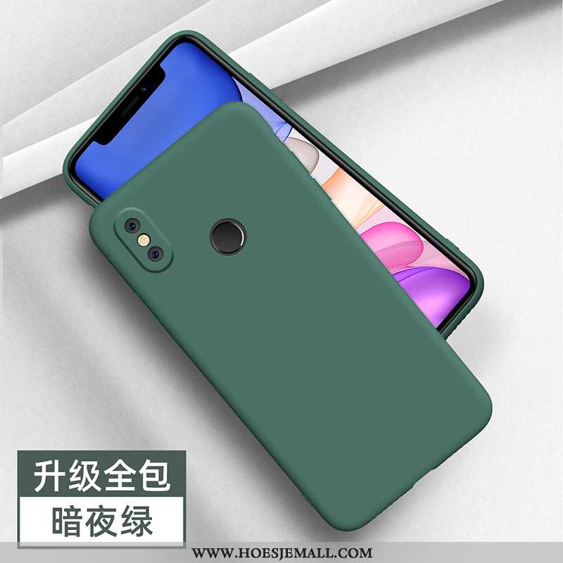 Hoesje Xiaomi Mi 8 Scheppend Trend Jeugd Persoonlijk Dun Siliconen Groen Turquoise