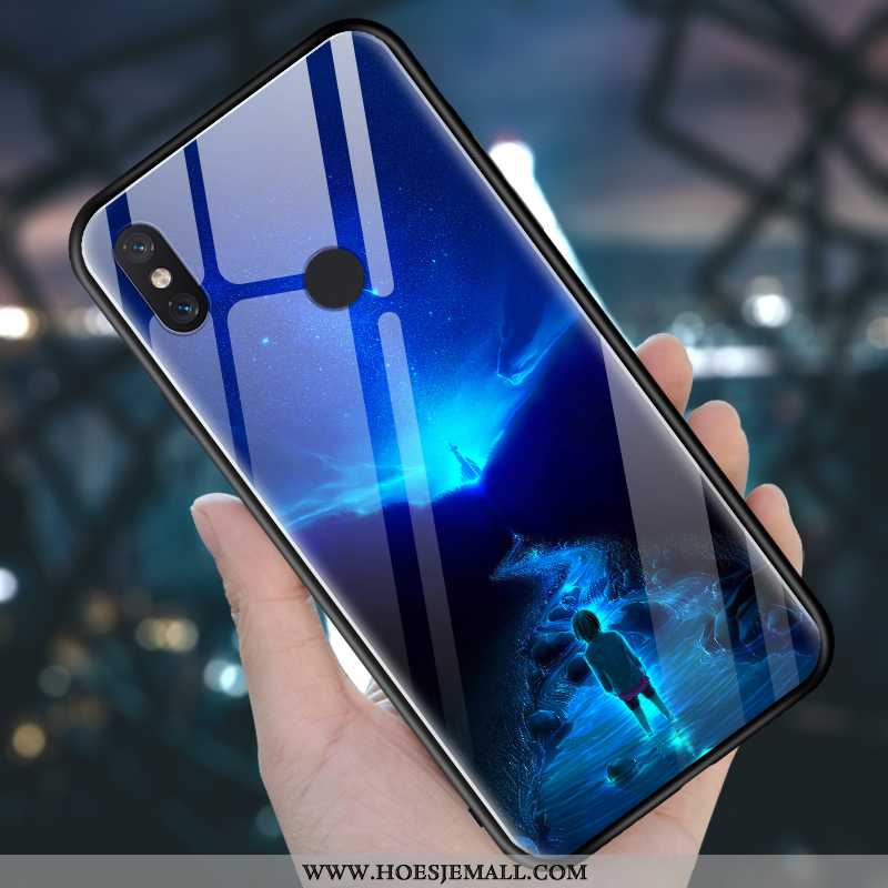 Hoesje Xiaomi Mi 8 Persoonlijk Scheppend Purper Spiegel Glas Mini