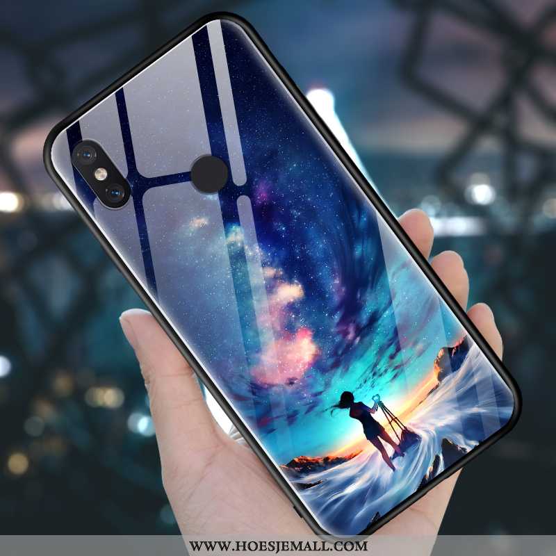 Hoesje Xiaomi Mi 8 Persoonlijk Scheppend Purper Spiegel Glas Mini