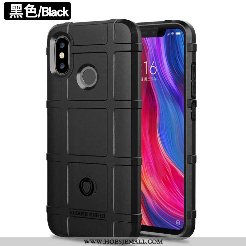 Hoesje Xiaomi Mi 8 Scheppend Trend Siliconen Hoes Mobiele Telefoon Anti-fall Mini Bruin