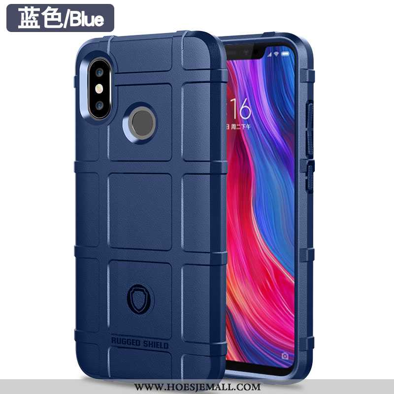 Hoesje Xiaomi Mi 8 Scheppend Trend Siliconen Hoes Mobiele Telefoon Anti-fall Mini Bruin