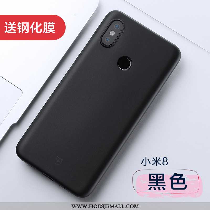 Hoesje Xiaomi Mi 8 Trend Super Zacht Mobiele Telefoon Mini Persoonlijk Zwarte