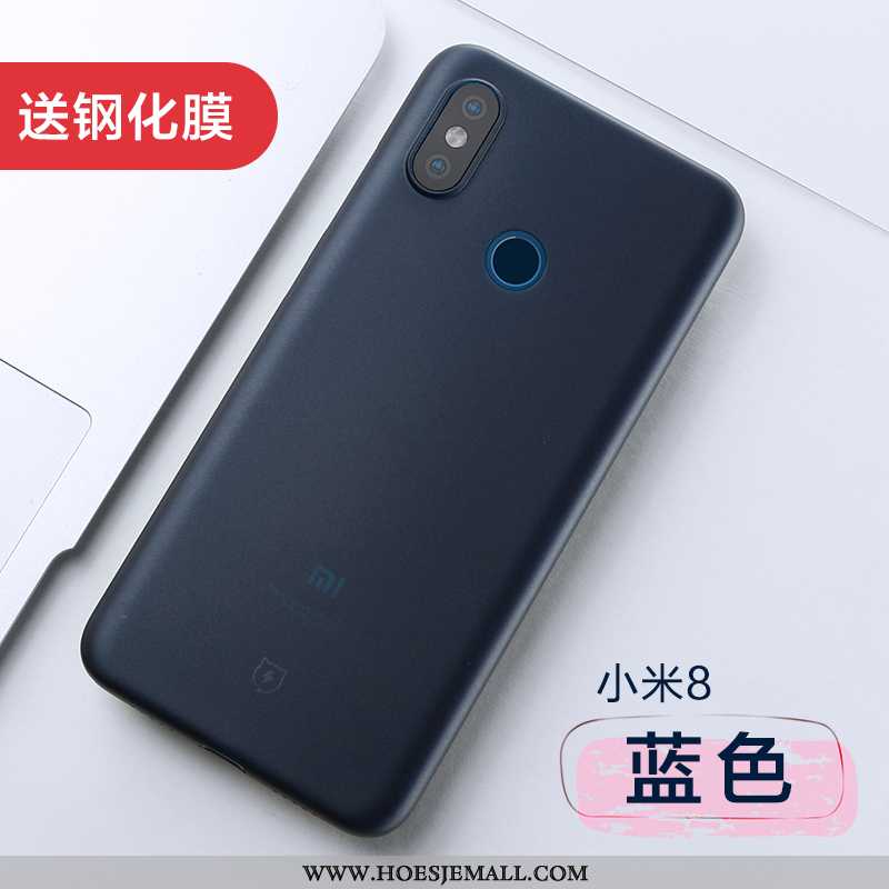 Hoesje Xiaomi Mi 8 Trend Super Zacht Mobiele Telefoon Mini Persoonlijk Zwarte