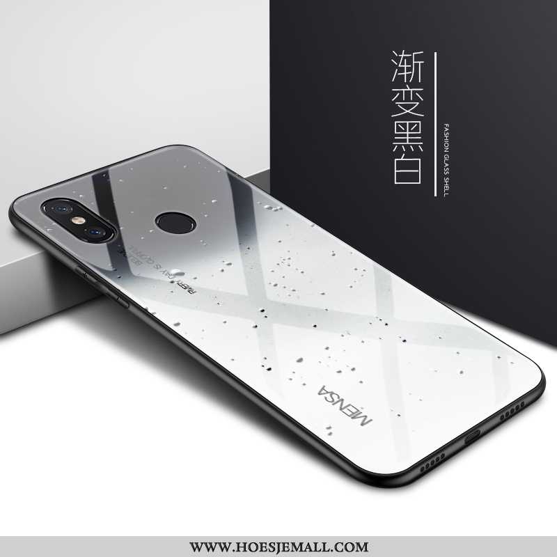 Hoes Xiaomi Mi 8 Glas Persoonlijk Bescherming Dun Groen Hoesje