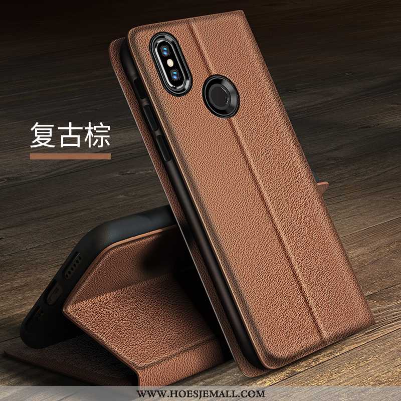 Hoesje Xiaomi Mi 8 Persoonlijk Scheppend Zwart Trend Zacht Europa Folio Zwarte