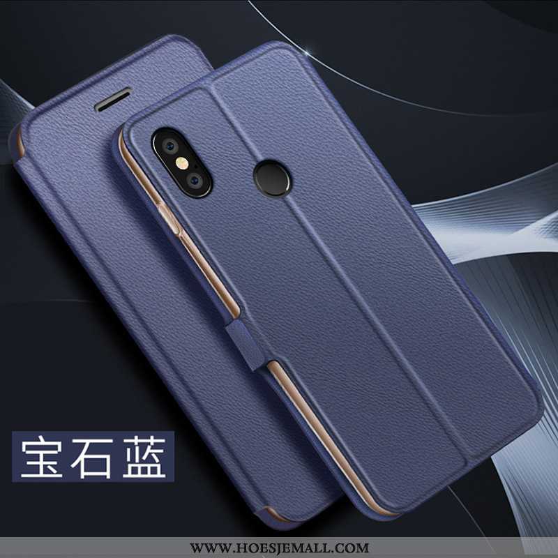 Hoes Xiaomi Mi 8 Dun Bescherming Jeugd Mobiele Telefoon Hoesje Blauw Mini Blauwe