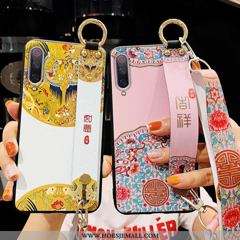 Hoes Xiaomi Mi 9 Lite Opknoping Nek Siliconen Mini Mobiele Telefoon Chinese Stijl Patroon Net Red Ge