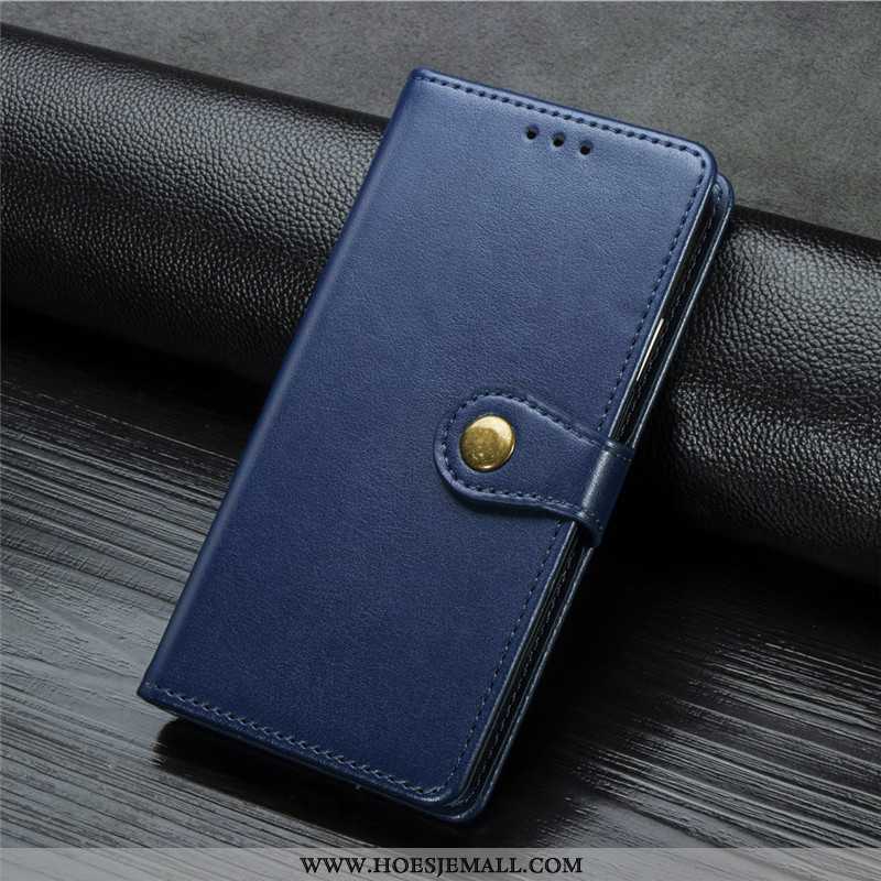 Hoes Xiaomi Mi 9 Lite Leren Hoesje Bescherming Rood Mobiele Telefoon Anti-fall