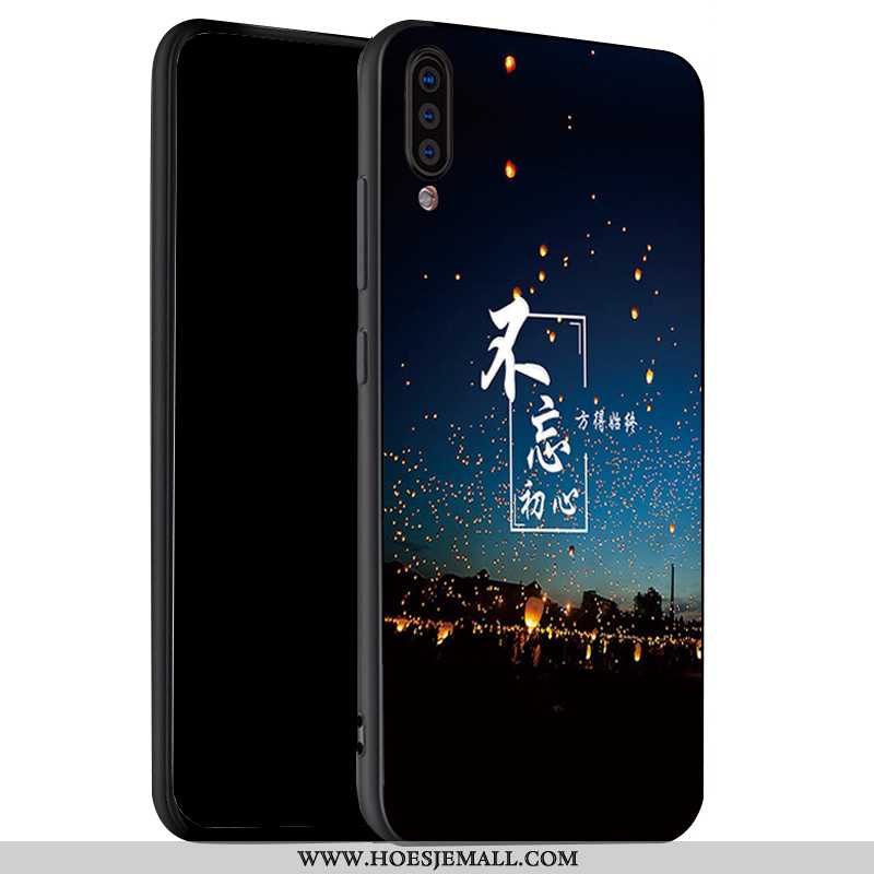 Hoesje Xiaomi Mi 9 Lite Schrobben Persoonlijk Mini Spotprent Net Red Mobiele Telefoon Anti-fall Zwar