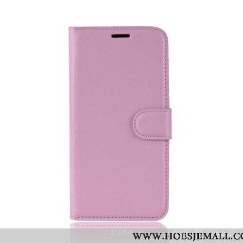 Hoesje Xiaomi Mi 9 Lite Leren Portemonnee Mobiele Telefoon Mini Groen Eenvoudige