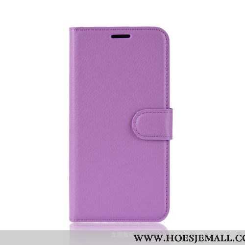 Hoesje Xiaomi Mi 9 Lite Leren Portemonnee Mobiele Telefoon Mini Groen Eenvoudige