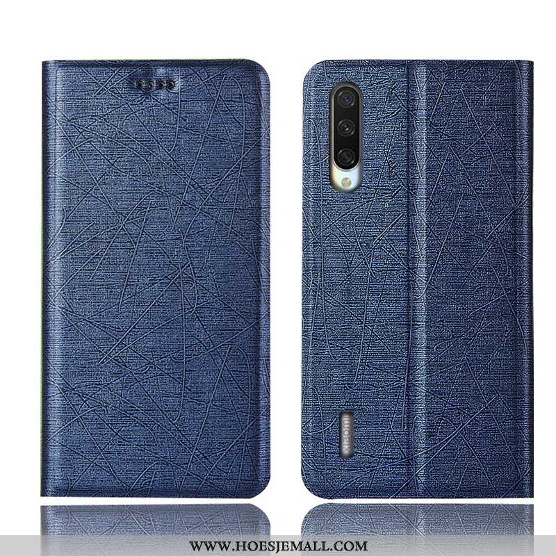 Hoes Xiaomi Mi 9 Lite Bescherming Leren Hoesje Zijde Folio Mini Jeugd Goud Gouden