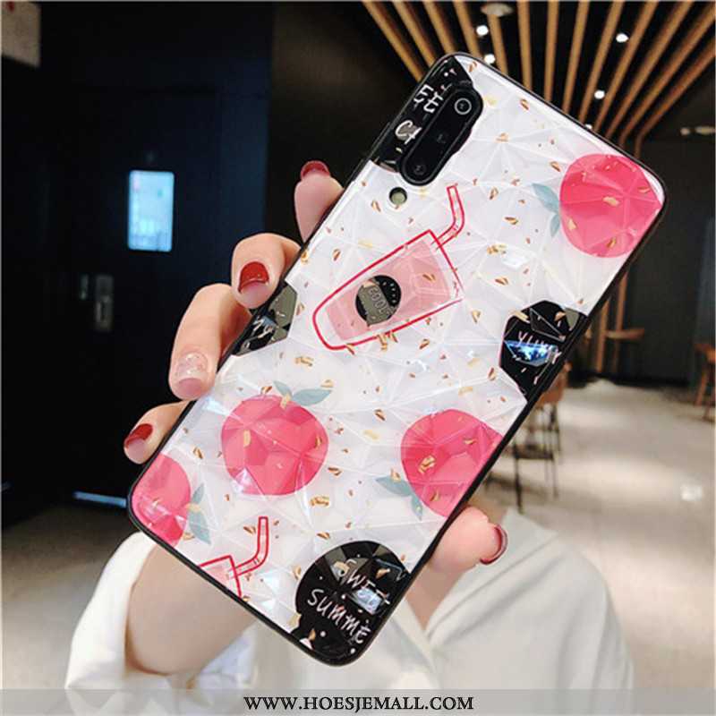 Hoesje Xiaomi Mi 9 Lite Scheppend Patroon Ruit Siliconenhoesje Persoonlijk Mobiele Telefoon All Incl