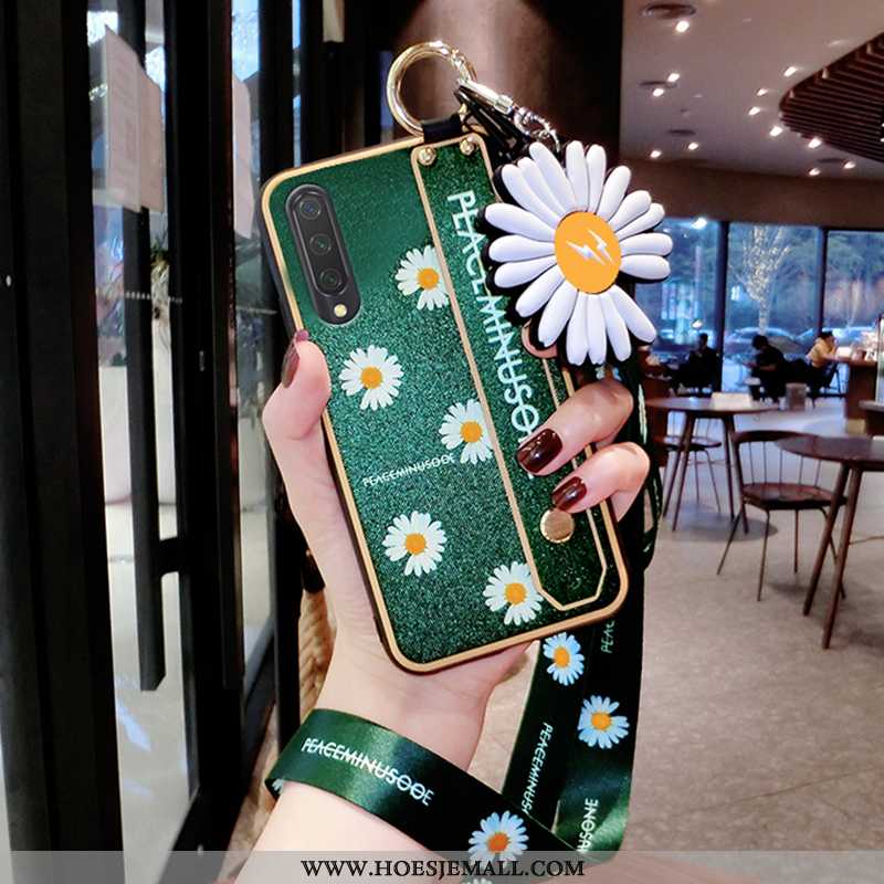 Hoesje Xiaomi Mi 9 Lite Scheppend Trend Anti-fall Net Red Siliconen Mobiele Telefoon Purper