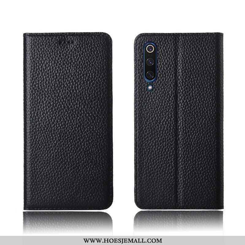 Hoesje Xiaomi Mi 9 Lite Bescherming Leren Folio All Inclusive Mini Mobiele Telefoon Siliconen Bruin