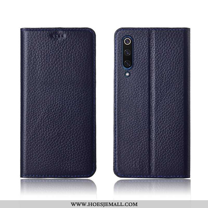 Hoesje Xiaomi Mi 9 Lite Bescherming Leren Folio All Inclusive Mini Mobiele Telefoon Siliconen Bruin