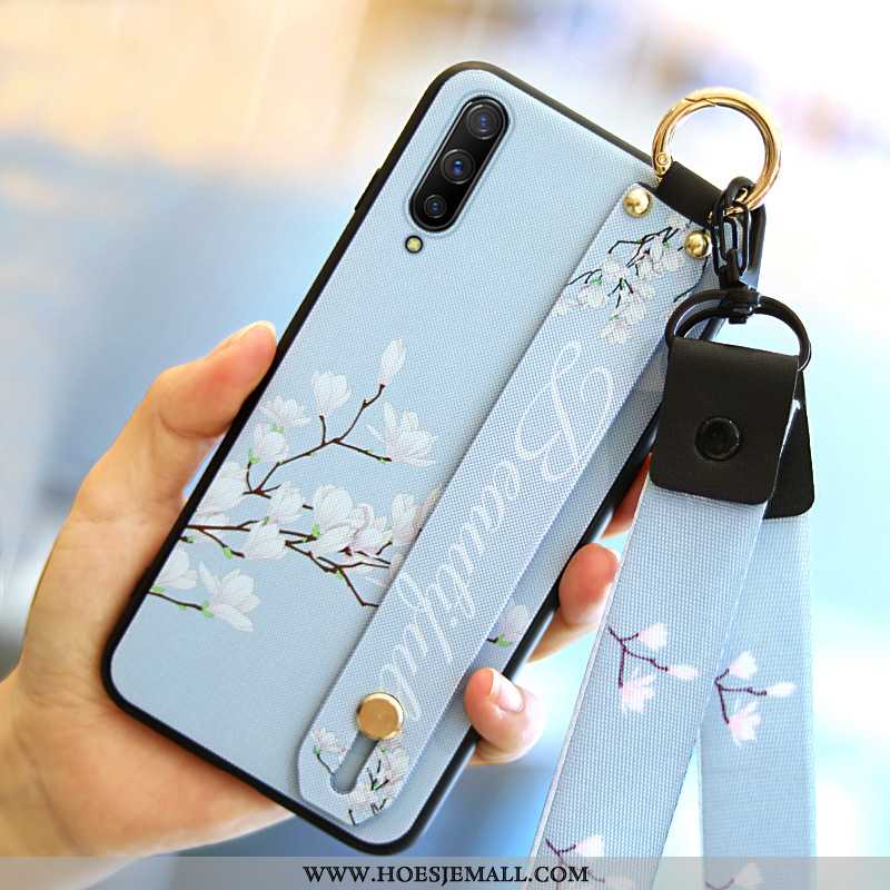 Hoesje Xiaomi Mi 9 Se Scheppend Trend Mini Zacht Anti-fall Mobiele Telefoon Blauwe