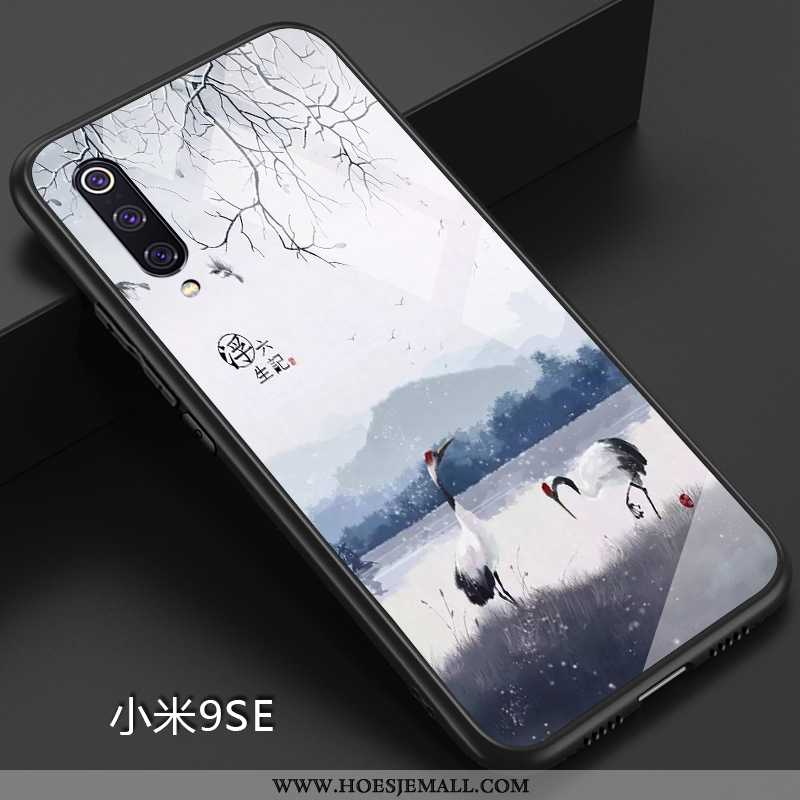 Hoesje Xiaomi Mi 9 Se Super Dun Mobiele Telefoon Persoonlijk Bescherming Mini Eenvoudige Blauwe