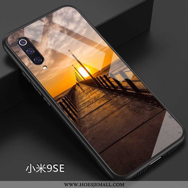 Hoesje Xiaomi Mi 9 Se Super Dun Mobiele Telefoon Persoonlijk Bescherming Mini Eenvoudige Blauwe