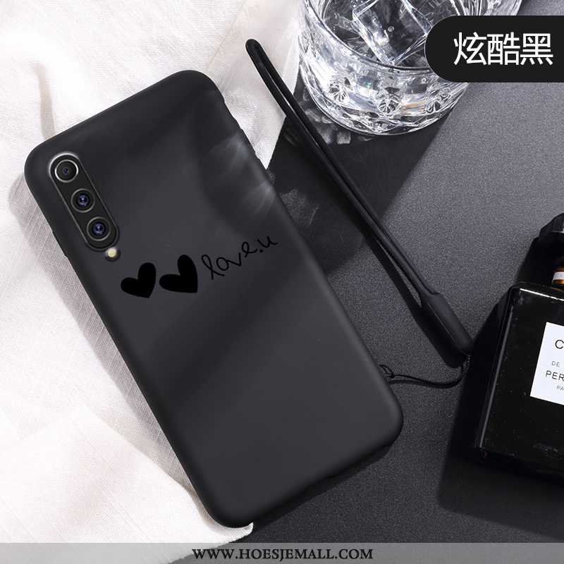 Hoes Xiaomi Mi 9 Se Dun Zacht Liefde Bescherming Siliconen Super Zwarte