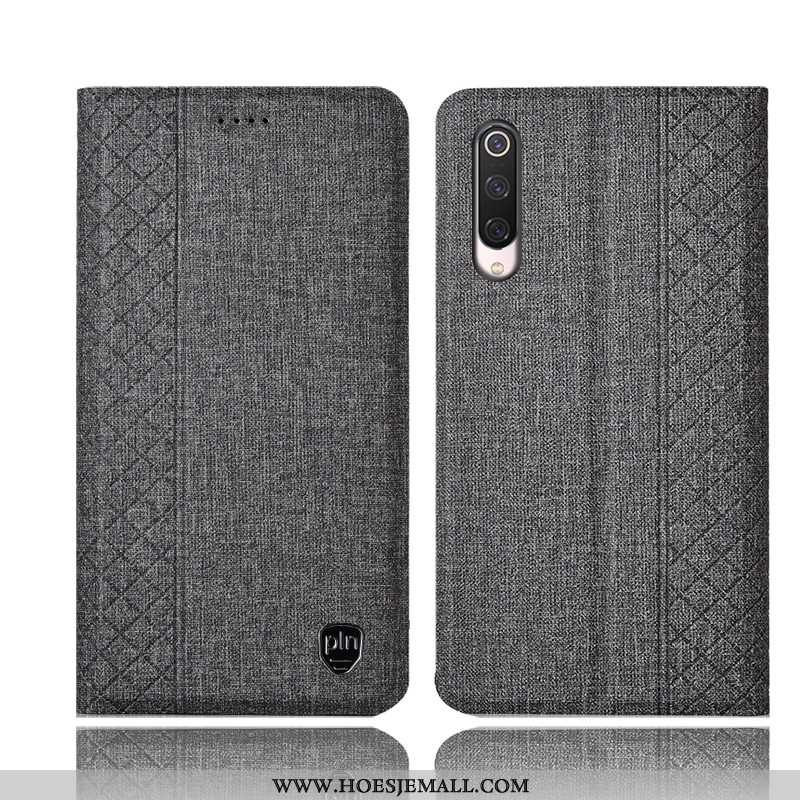 Hoesje Xiaomi Mi 9 Se Leren Bescherming Mini Mobiele Telefoon Folio All Inclusive Katoen En Linnen G