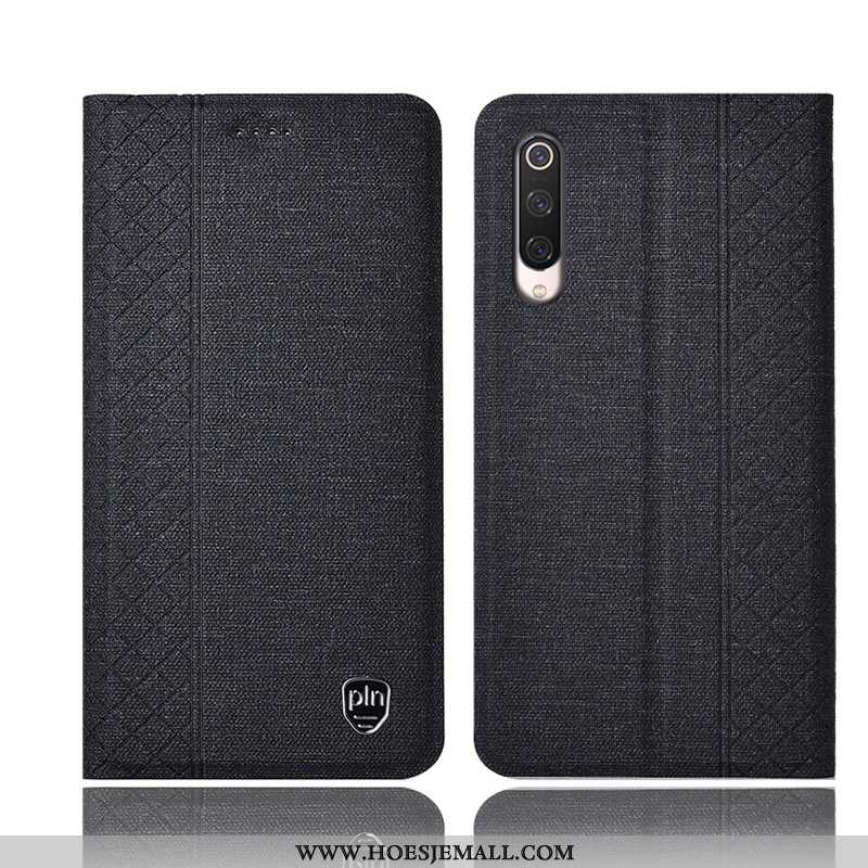 Hoesje Xiaomi Mi 9 Se Leren Bescherming Mini Mobiele Telefoon Folio All Inclusive Katoen En Linnen G