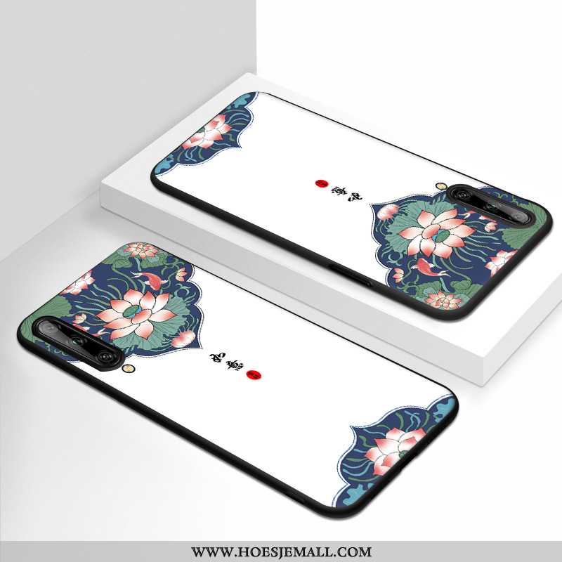 Hoes Xiaomi Mi 9 Se Super Zacht Grote Anti-fall Hoesje Mobiele Telefoon Wit Witte