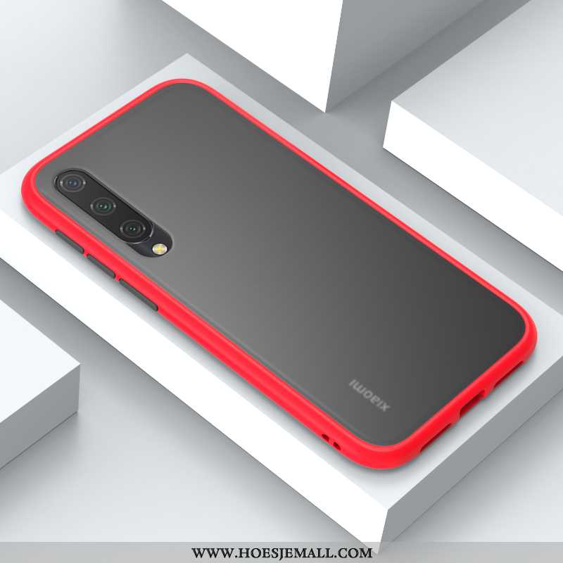 Hoes Xiaomi Mi 9 Siliconen Bescherming Hoesje Mini Rood Trend Licht