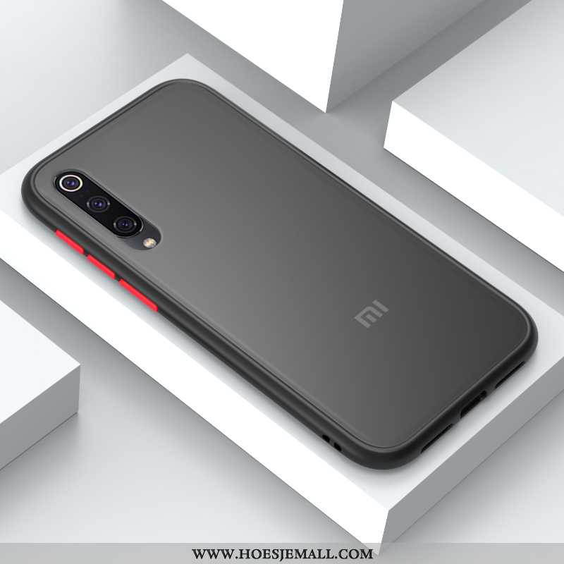 Hoes Xiaomi Mi 9 Siliconen Bescherming Hoesje Mini Rood Trend Licht