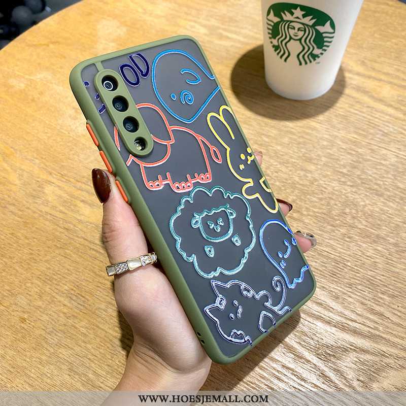 Hoesje Xiaomi Mi 9 Persoonlijk Scheppend Blauw Trend Anti-fall Wind Blauwe