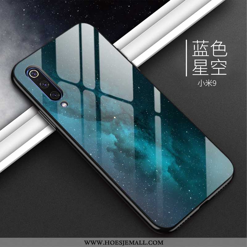 Hoes Xiaomi Mi 9 Trend Bescherming Mode Mobiele Telefoon Anti-fall Tempereren Glas Witte