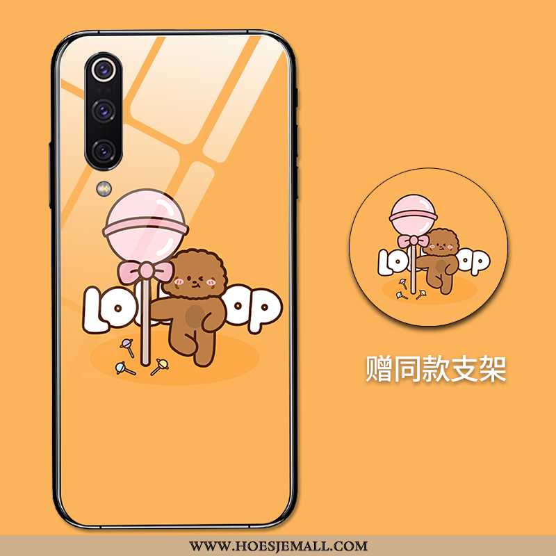 Hoesje Xiaomi Mi 9 Mooie Trend Persoonlijk Geel Lovers Hoes Scheppend