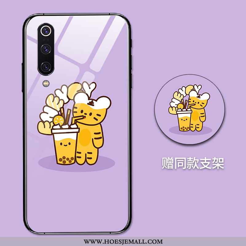 Hoesje Xiaomi Mi 9 Mooie Trend Persoonlijk Geel Lovers Hoes Scheppend