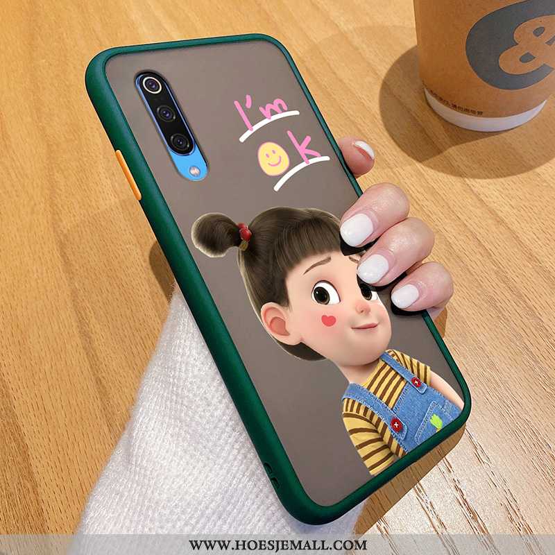 Hoesje Xiaomi Mi 9 Siliconen Mode Scheppend Super Dun Hart Trend Groen