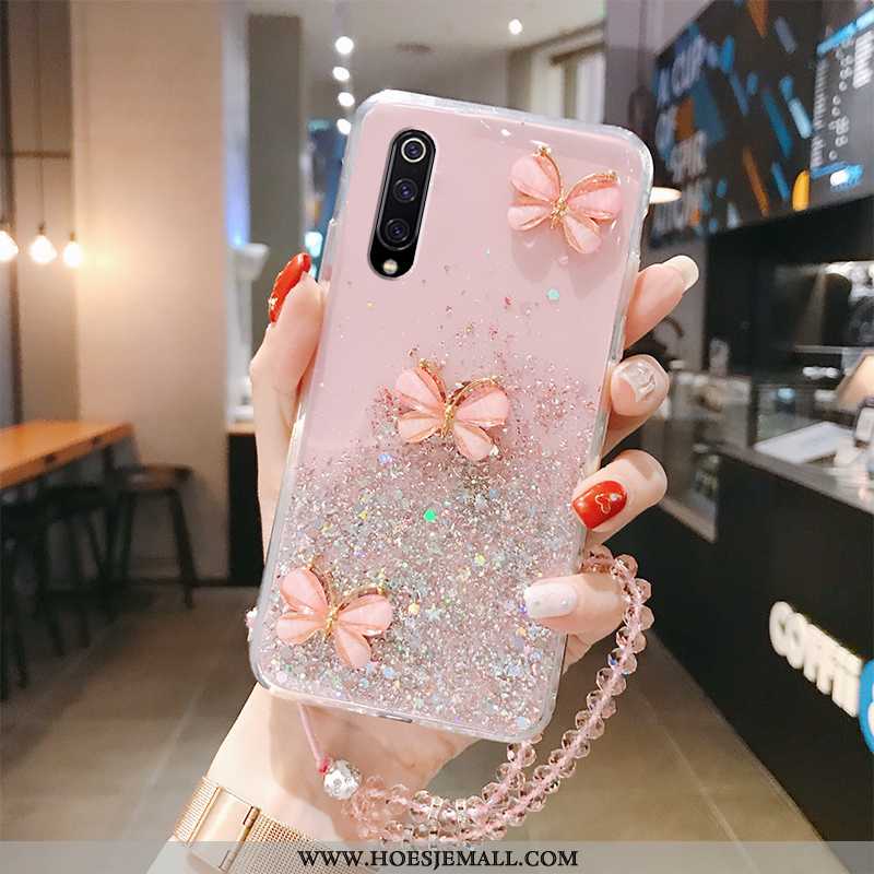 Hoes Xiaomi Mi 9 Zacht Siliconen Roze Hoesje Persoonlijk All Inclusive Net Red Groen